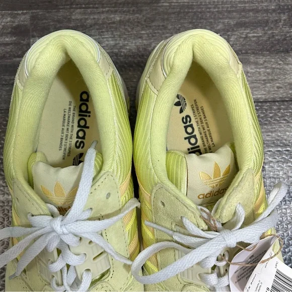 NWT Men’s Size 8 Adidas Originals ZX 8000 Sneakers in Yellow Tint H02119 - Picture 7 of 8